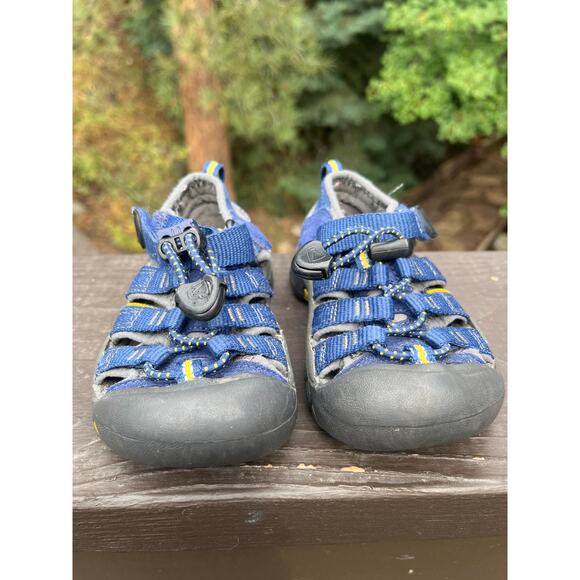 Keen Little Kid Blue Sandals Unisex Size 8 - Picture 2 of 5